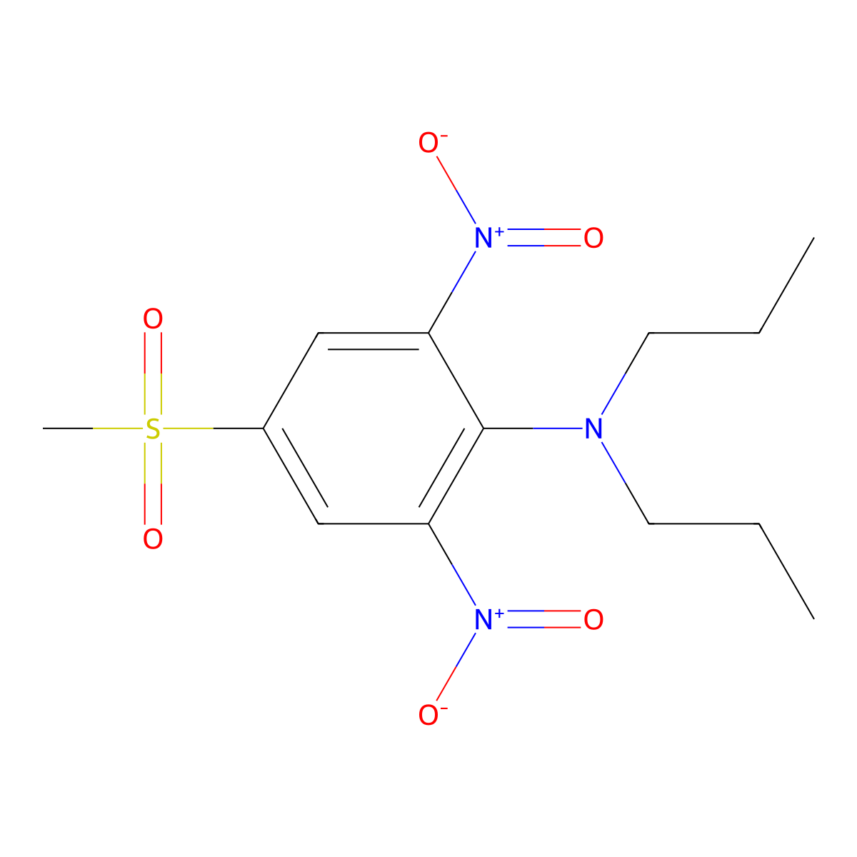 Nitralin molecular structure, CAS 4726-14-1