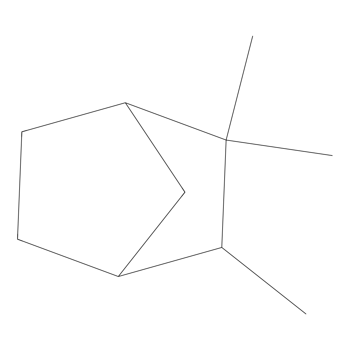 Isocamphane molecular structure, CAS 473-19-8