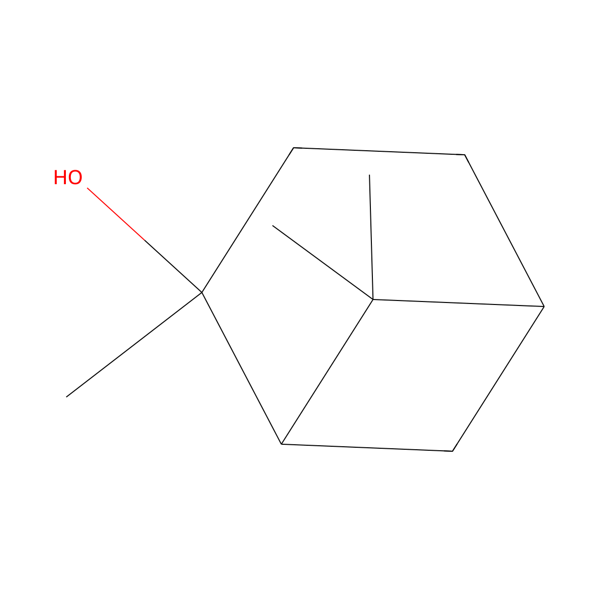 2-Pinanol molecular structure, CAS 473-54-1