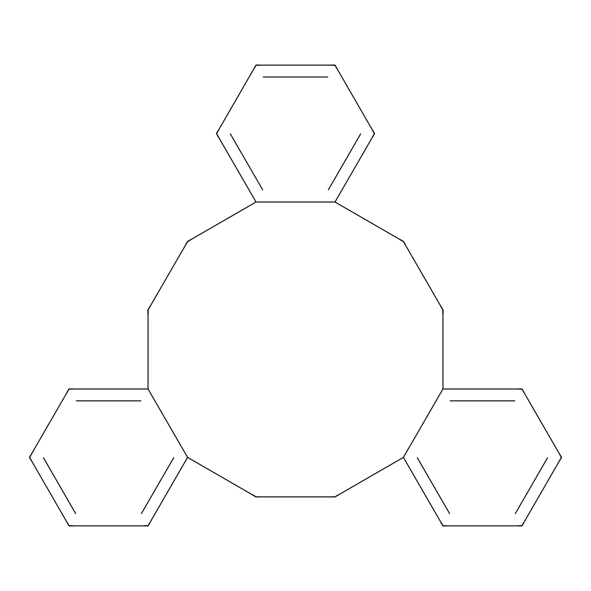 Tetracyclo[18.4.0.04,9.012,17]tetracosa-1(24),4,6,8,12,14,16,20,22-nonaene molecular structure, CAS 4730-57-8