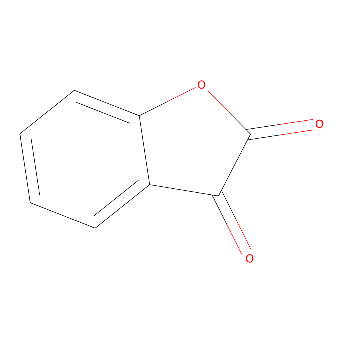 2,3-Benzofurandione molecular structure, CAS 4732-72-3