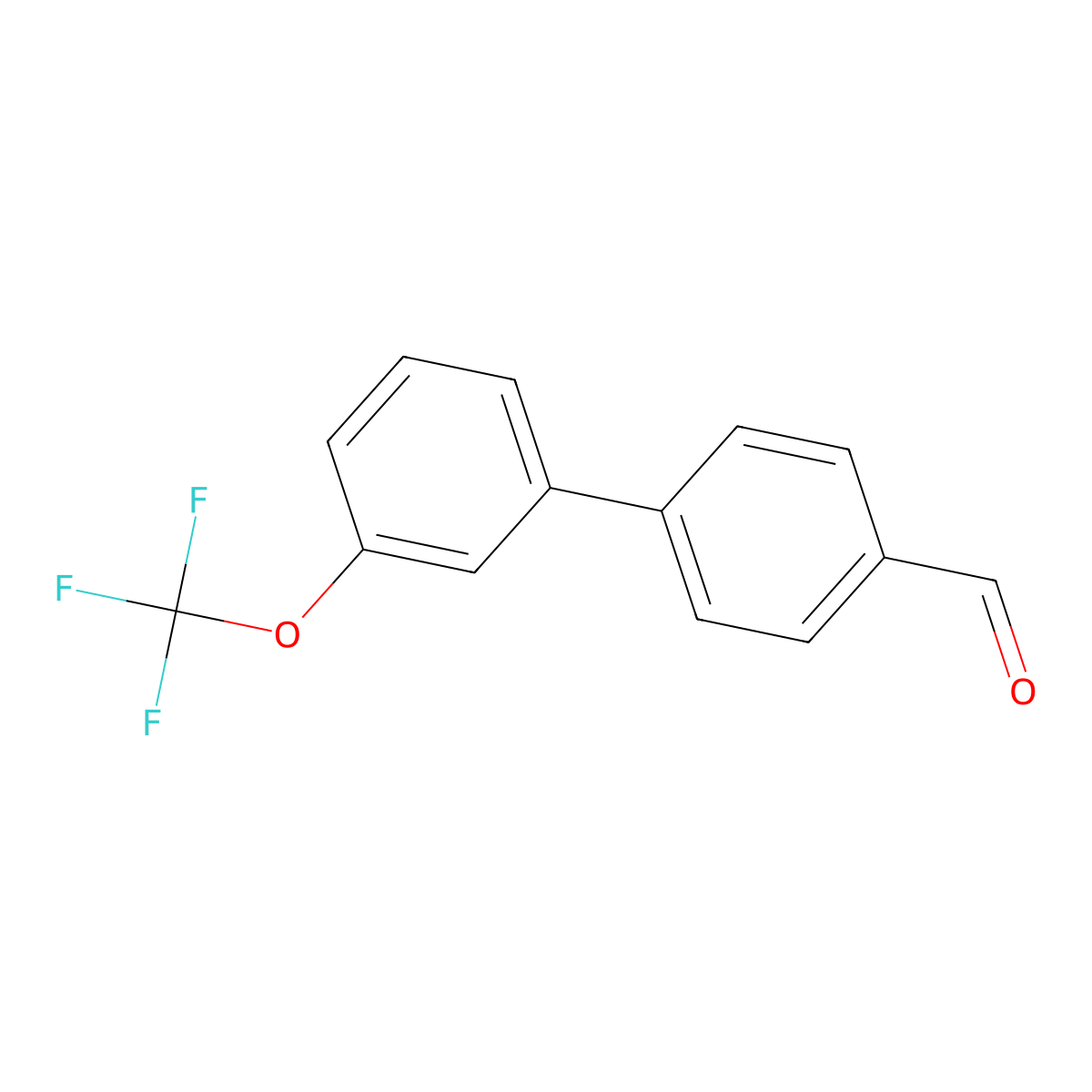 3'-Trifluoromethoxy-biphenyl-4-carbaldehyde molecular structure, CAS 473257-33-9