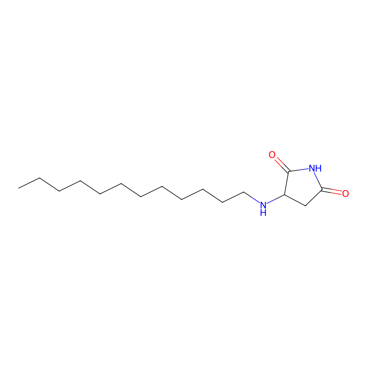 3-(Dodecylamino)pyrrolidine-2,5-dione molecular structure, CAS 473267-50-4