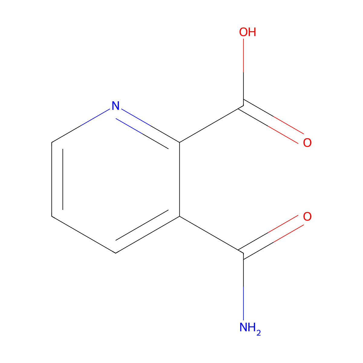 3-Carbamoylpicolinic Acid molecular structure, CAS 4733-65-7