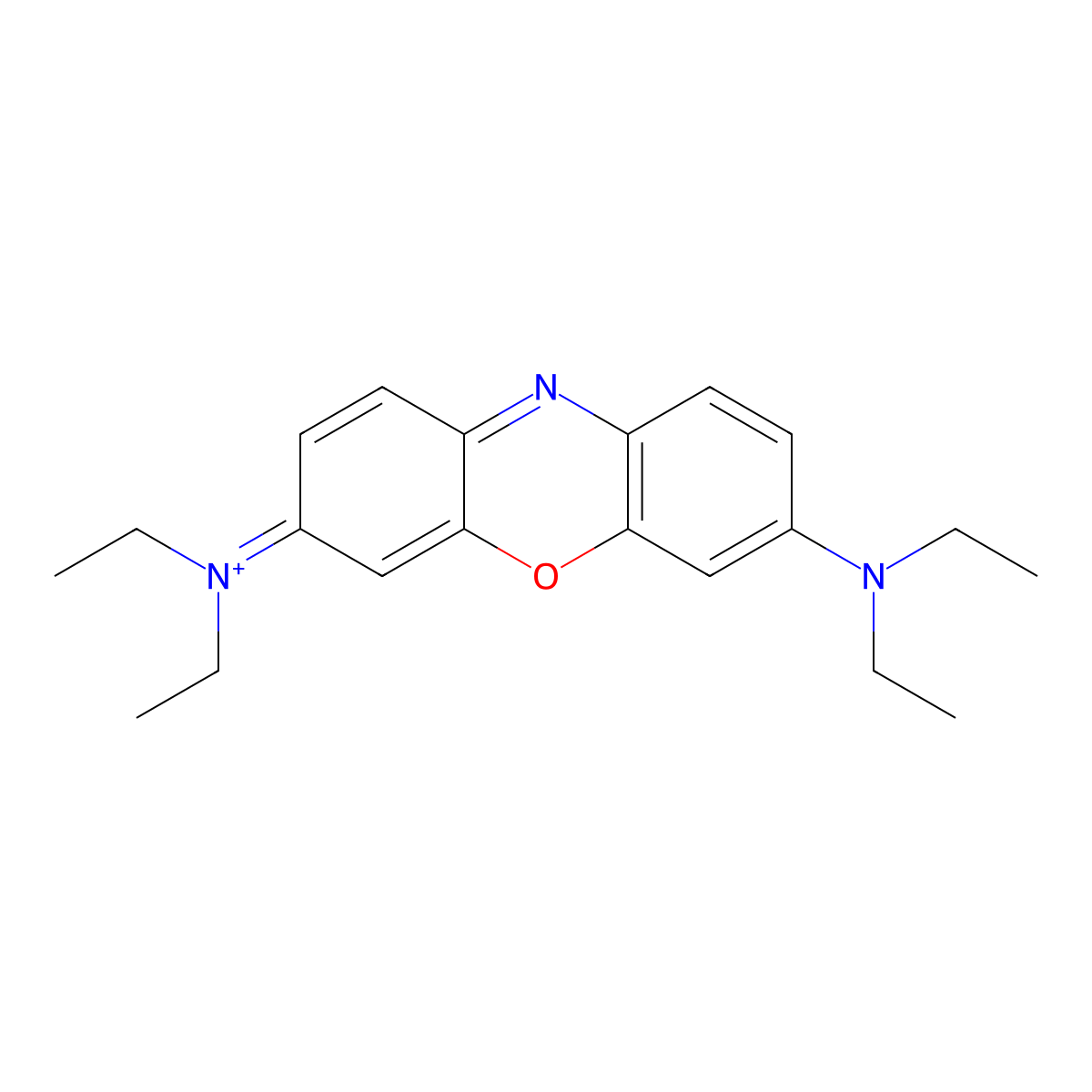 Oxazine 1 molecular structure, CAS 47367-75-9