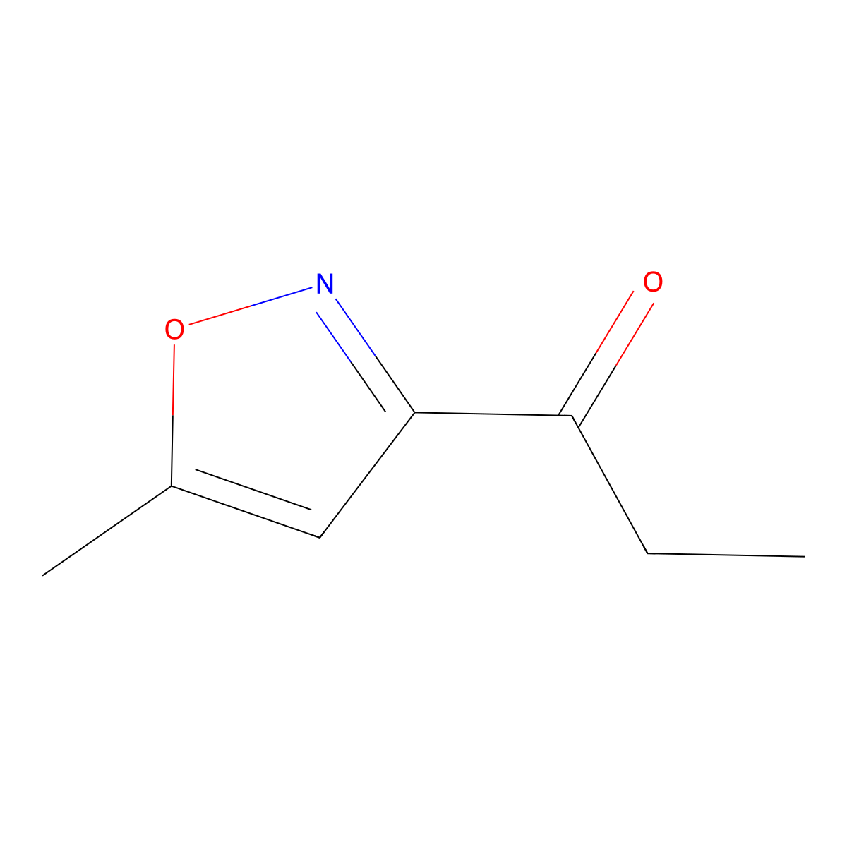 1-(5-Methyl-1,2-oxazol-3-yl)propan-1-one molecular structure, CAS 473732-48-8