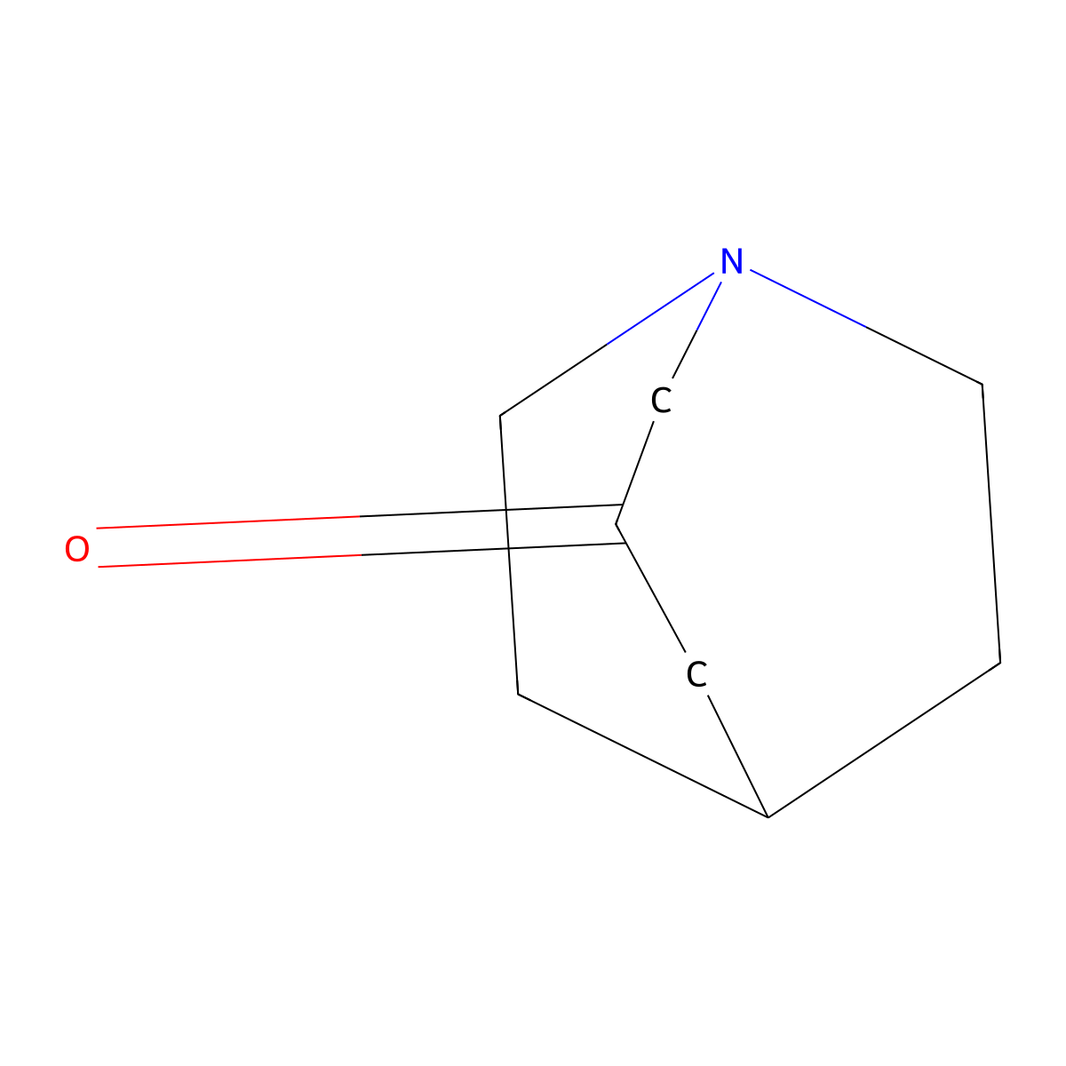 1-Azabicyclo[3.2.2]nonan-3-one molecular structure, CAS 473795-47-0