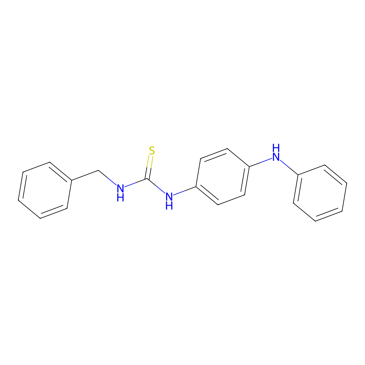1-(4-Anilinophenyl)-3-benzylthiourea molecular structure, CAS 473979-74-7