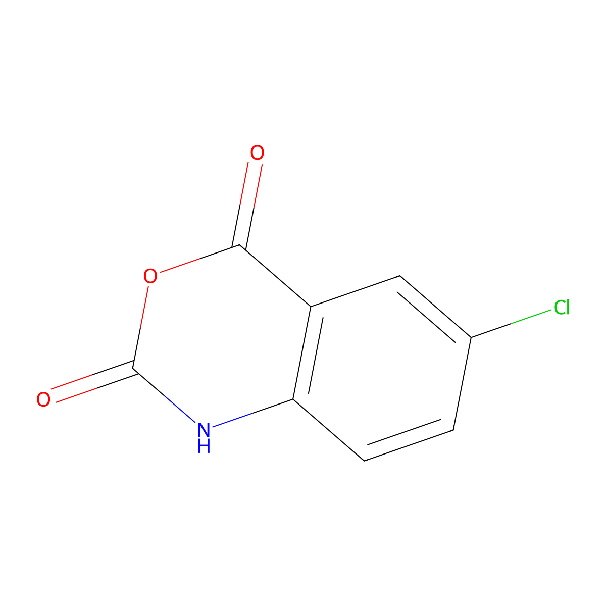 5-Chloroisatoic anhydride molecular structure, CAS 4743-17-3