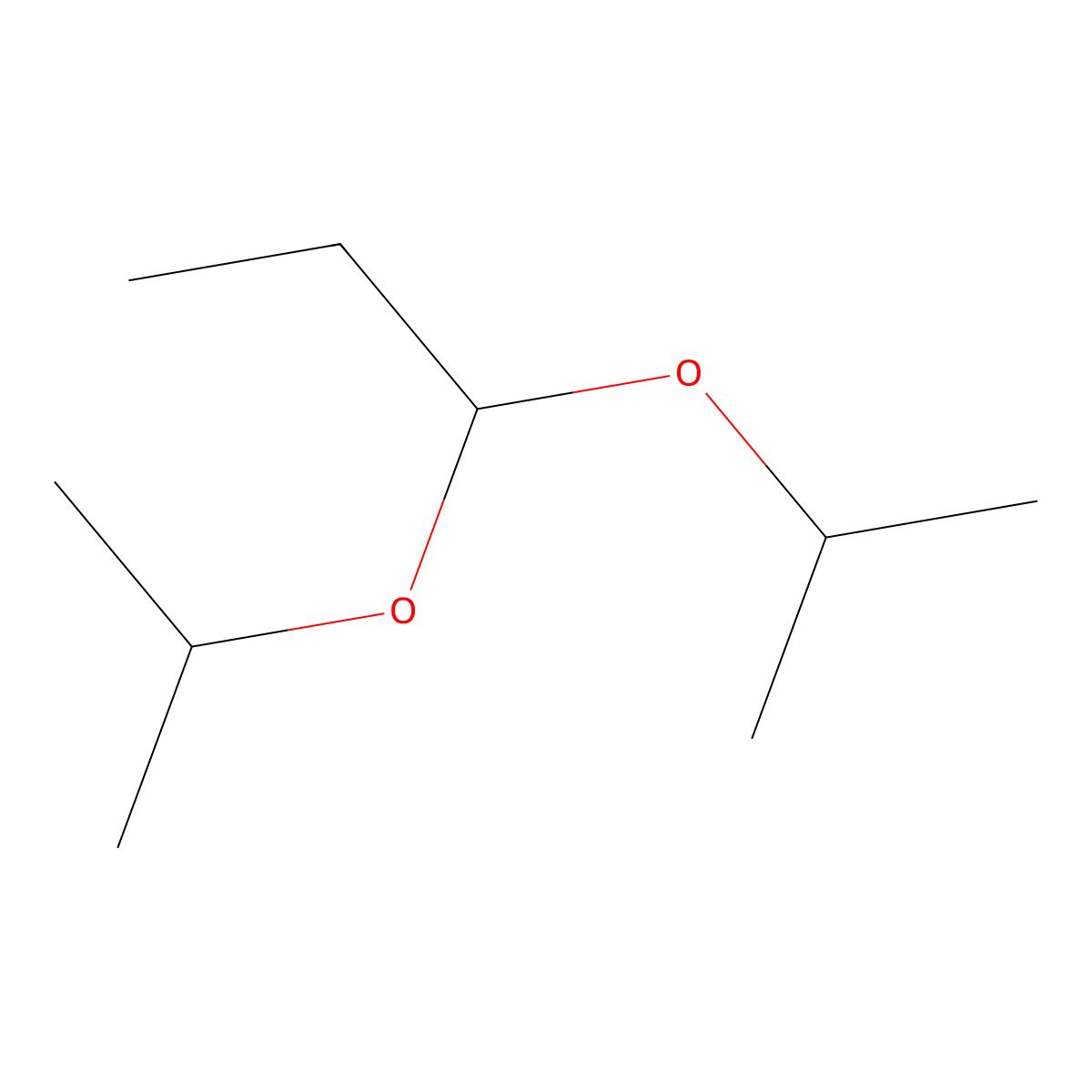 1,1-Bis(1-methylethoxy)propane molecular structure, CAS 4744-09-6