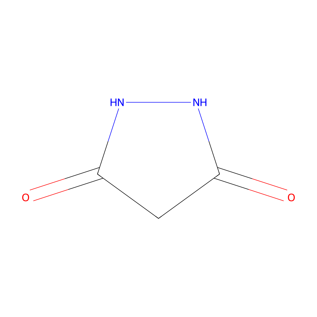 Pyrazolidine-3,5-dione molecular structure, CAS 4744-71-2