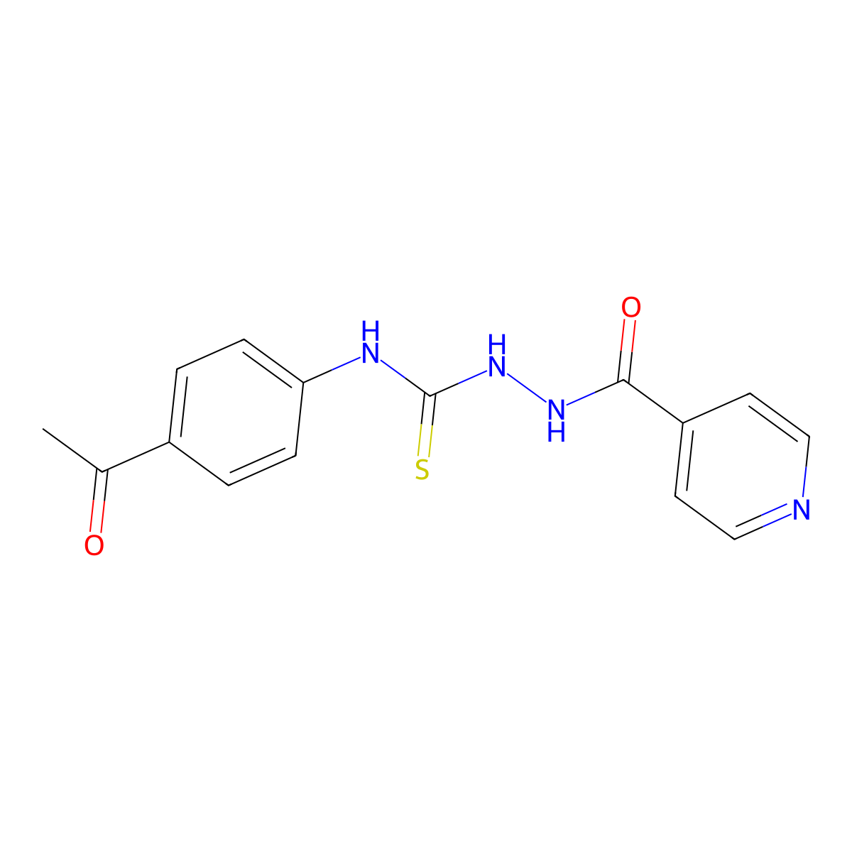 1-(4-Acetylphenyl)-3-(pyridine-4-carbonylamino)thiourea molecular structure, CAS 474404-17-6