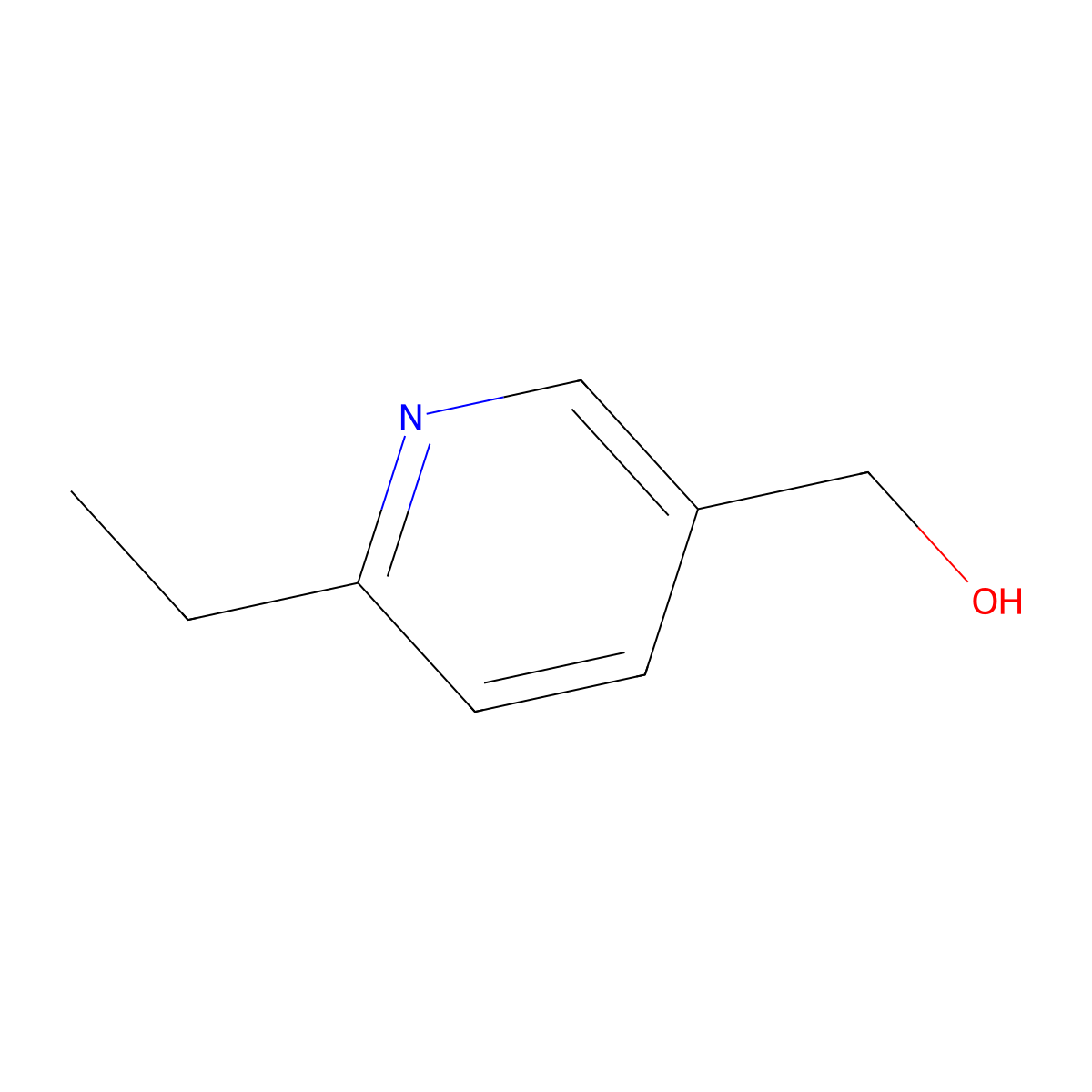 (6-Ethylpyridin-3-yl)methanol molecular structure, CAS 474555-13-0