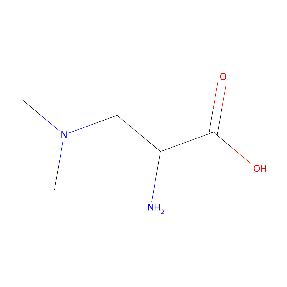 4-aza-DL-leucine molecular structure, CAS 4746-36-5