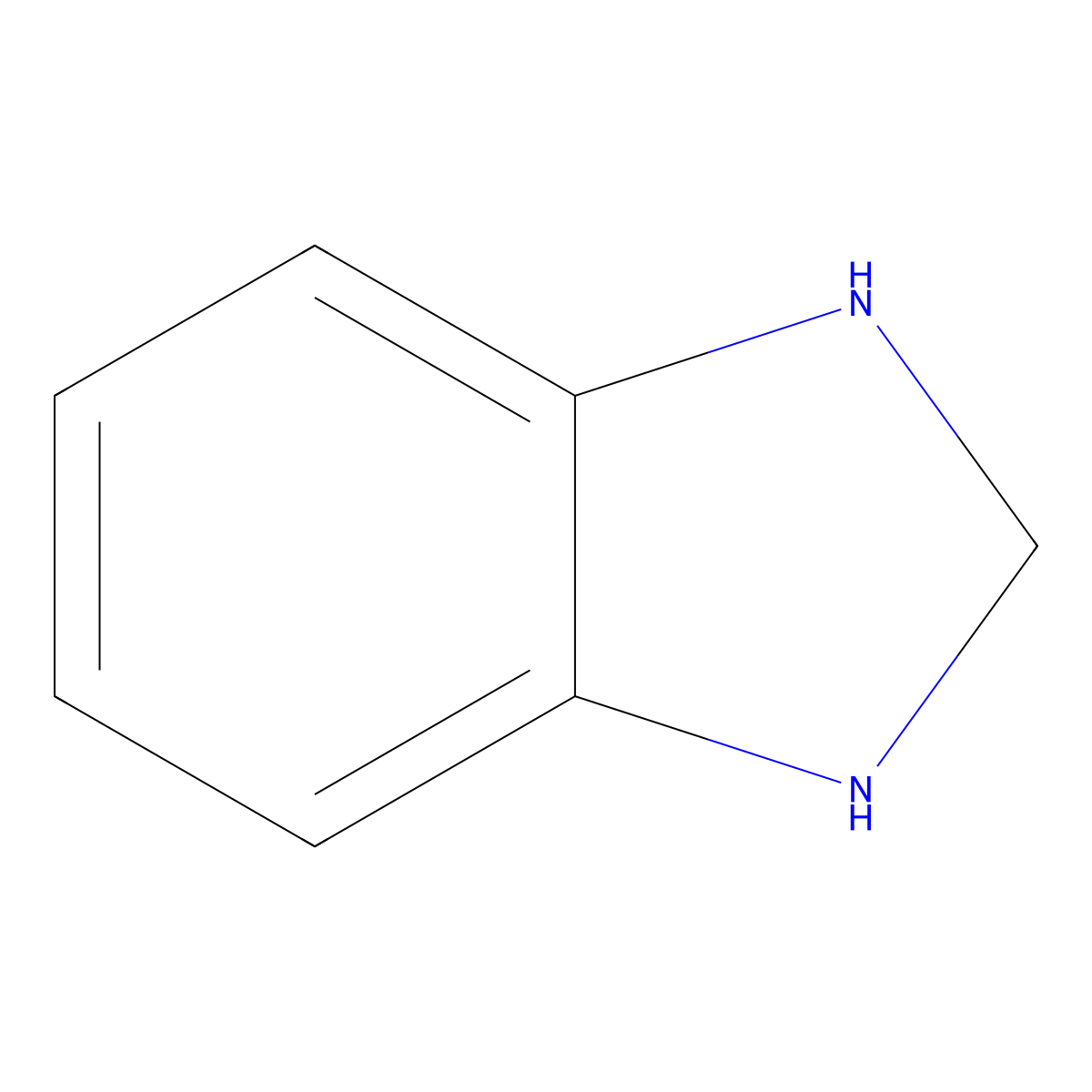 2,3-Dihydro-1H-benzimidazole molecular structure, CAS 4746-67-2