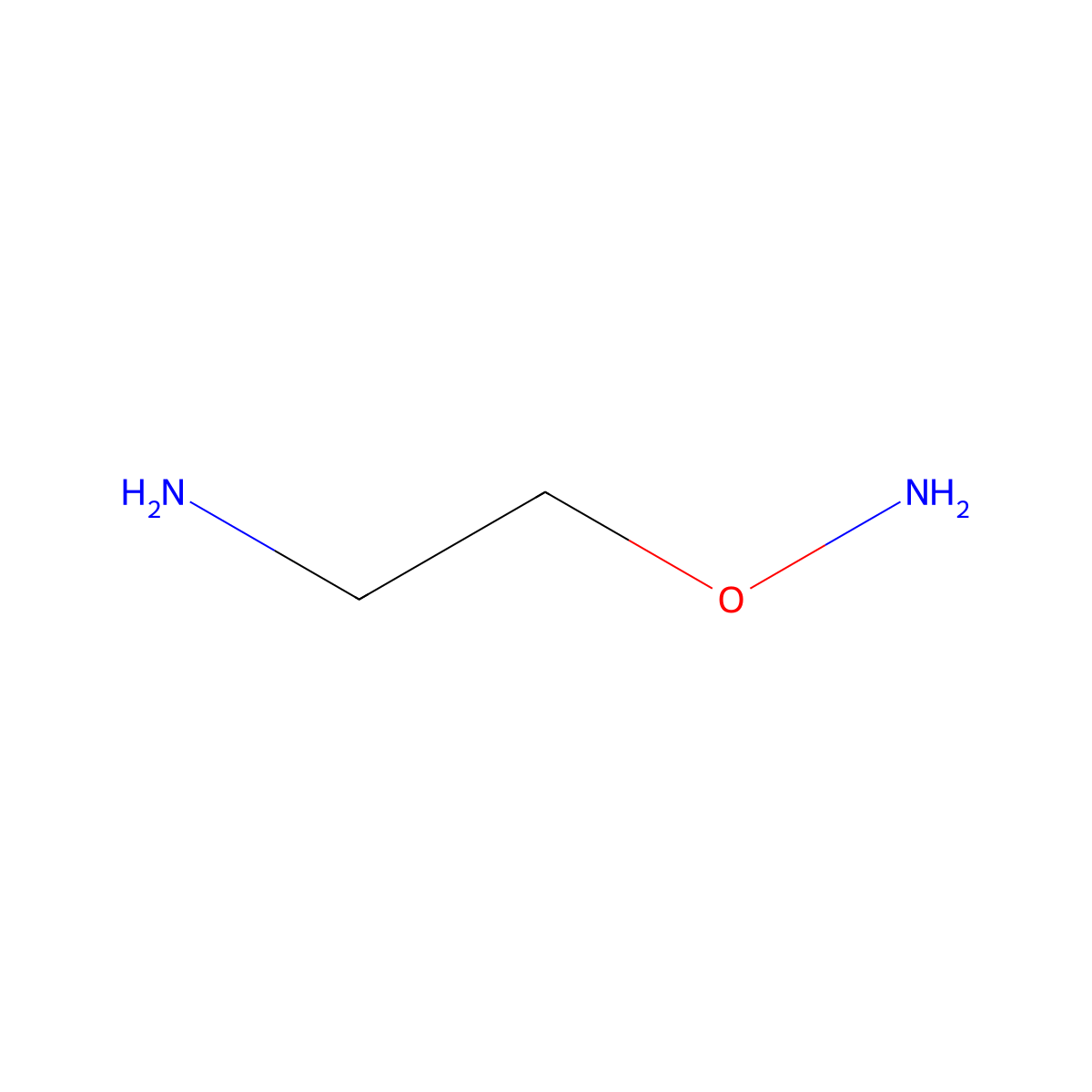 2-(Aminooxy)ethanamine molecular structure, CAS 4747-18-6