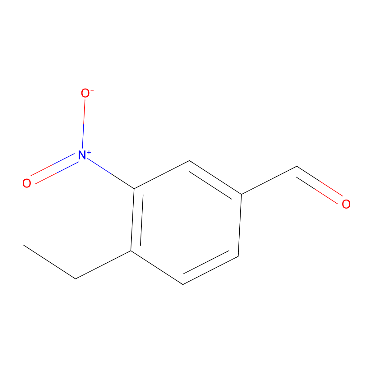 4-Ethyl-3-nitrobenzaldehyde molecular structure, CAS 4748-80-5