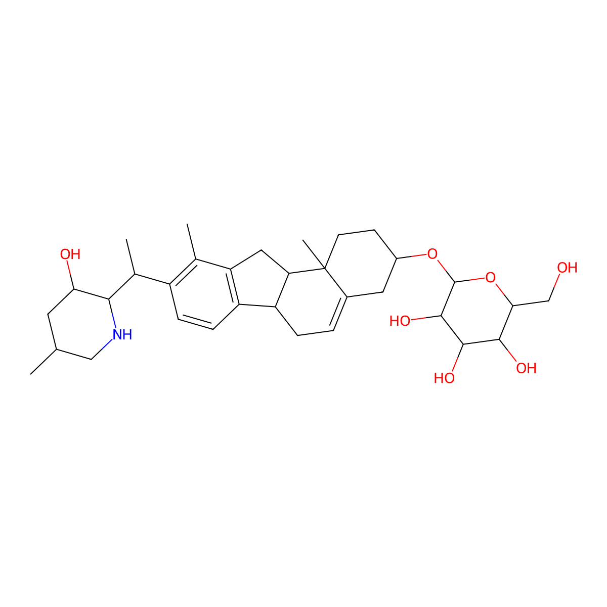 Veratrosine molecular structure, CAS 475-00-3