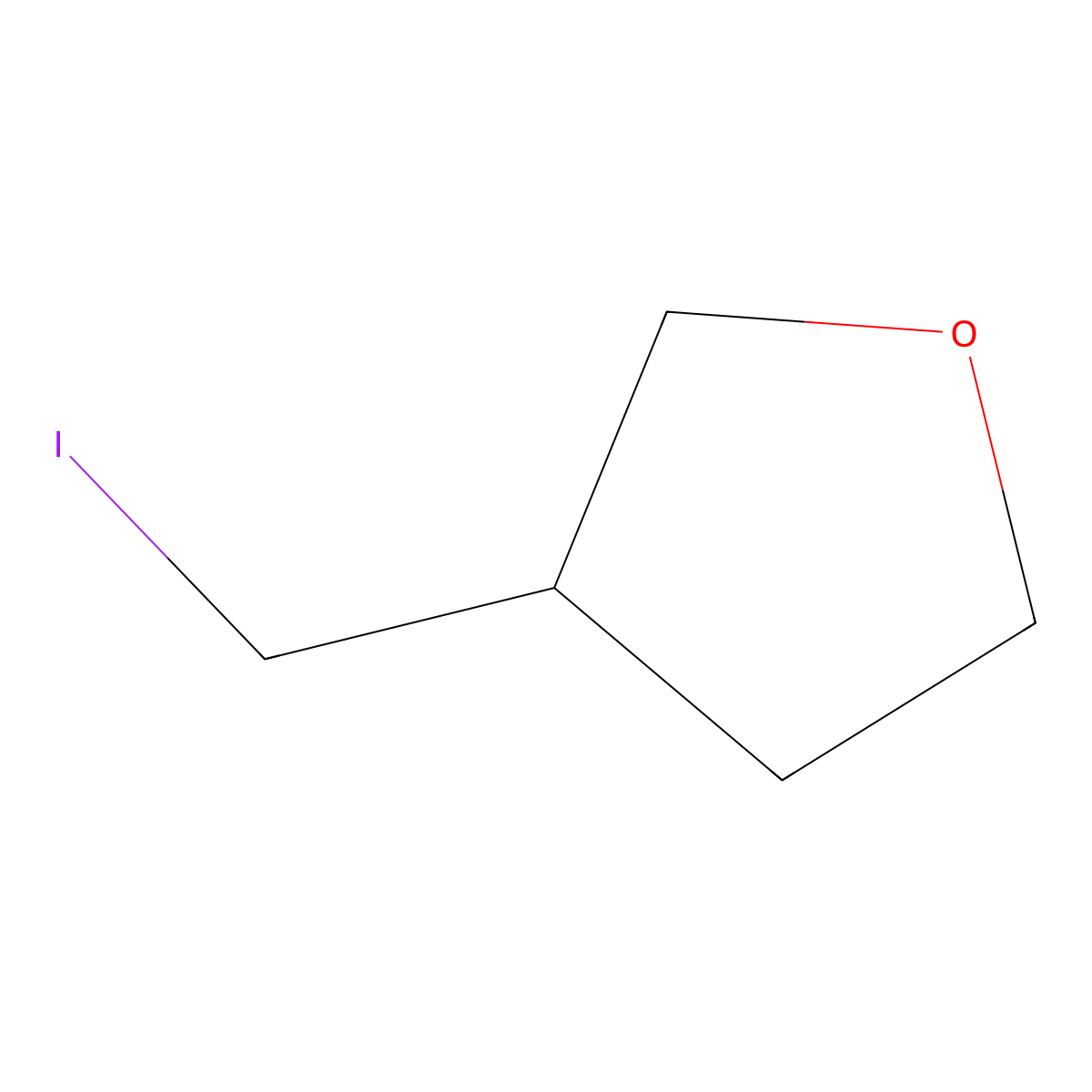 3-(Iodomethyl)oxolane molecular structure, CAS 475060-43-6
