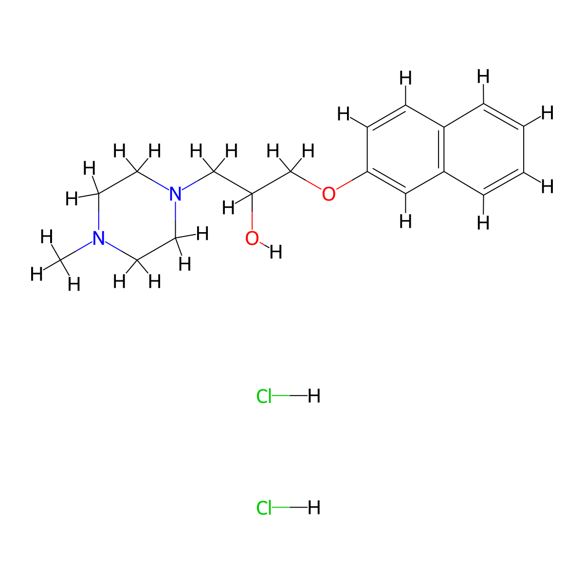 1-(4-Methylpiperazin-1-yl)-3-(naphthalen-2-yloxy)propan-2-ol dihydrochloride molecular structure, CAS 475146-20-4