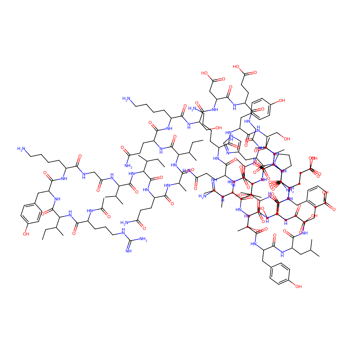 AC-Riykgviqaiqksdeghpfraylesevaiseelvqkysns-NH2 molecular structure, CAS 475221-20-6