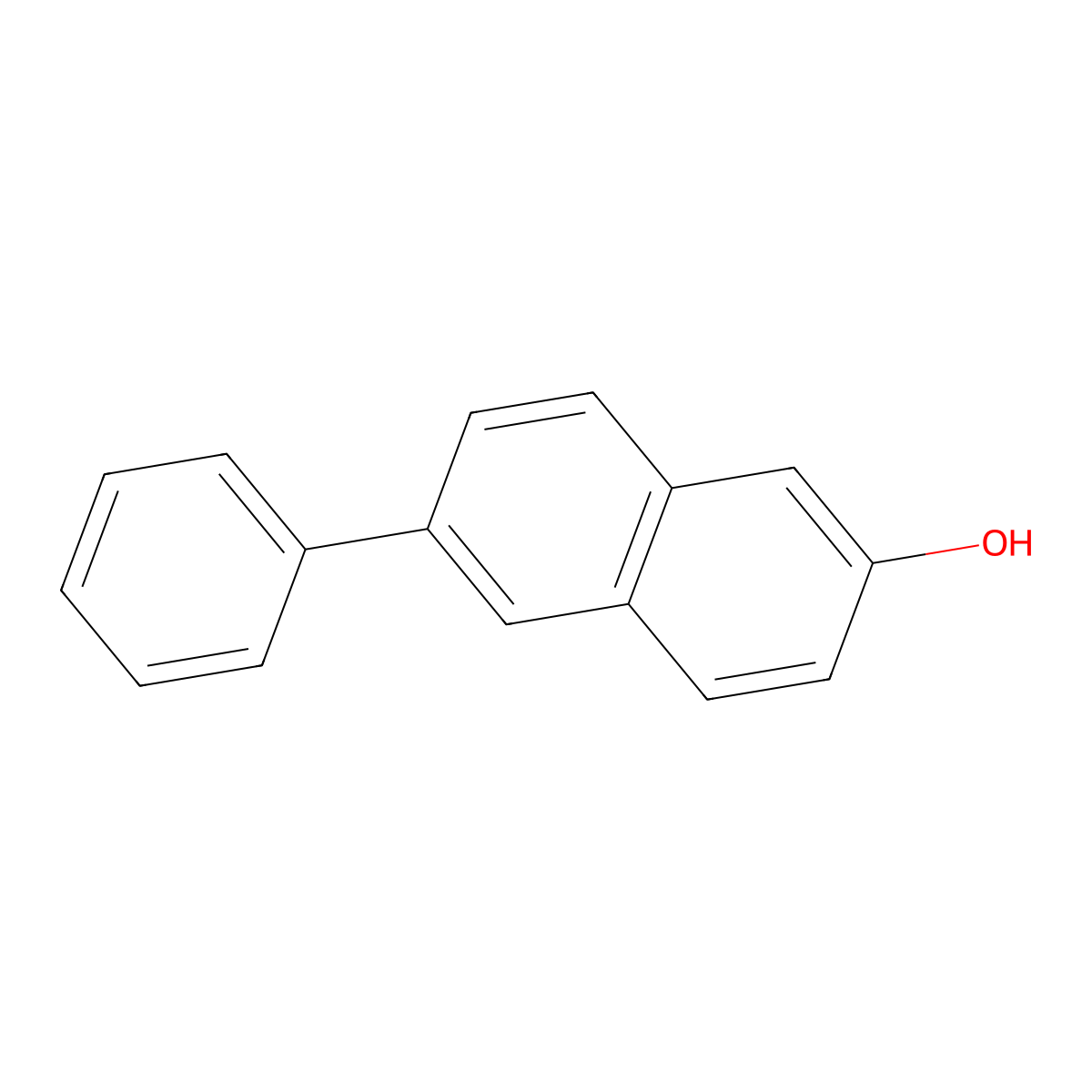 6-Phenylnaphthalen-2-ol molecular structure, CAS 475278-17-2