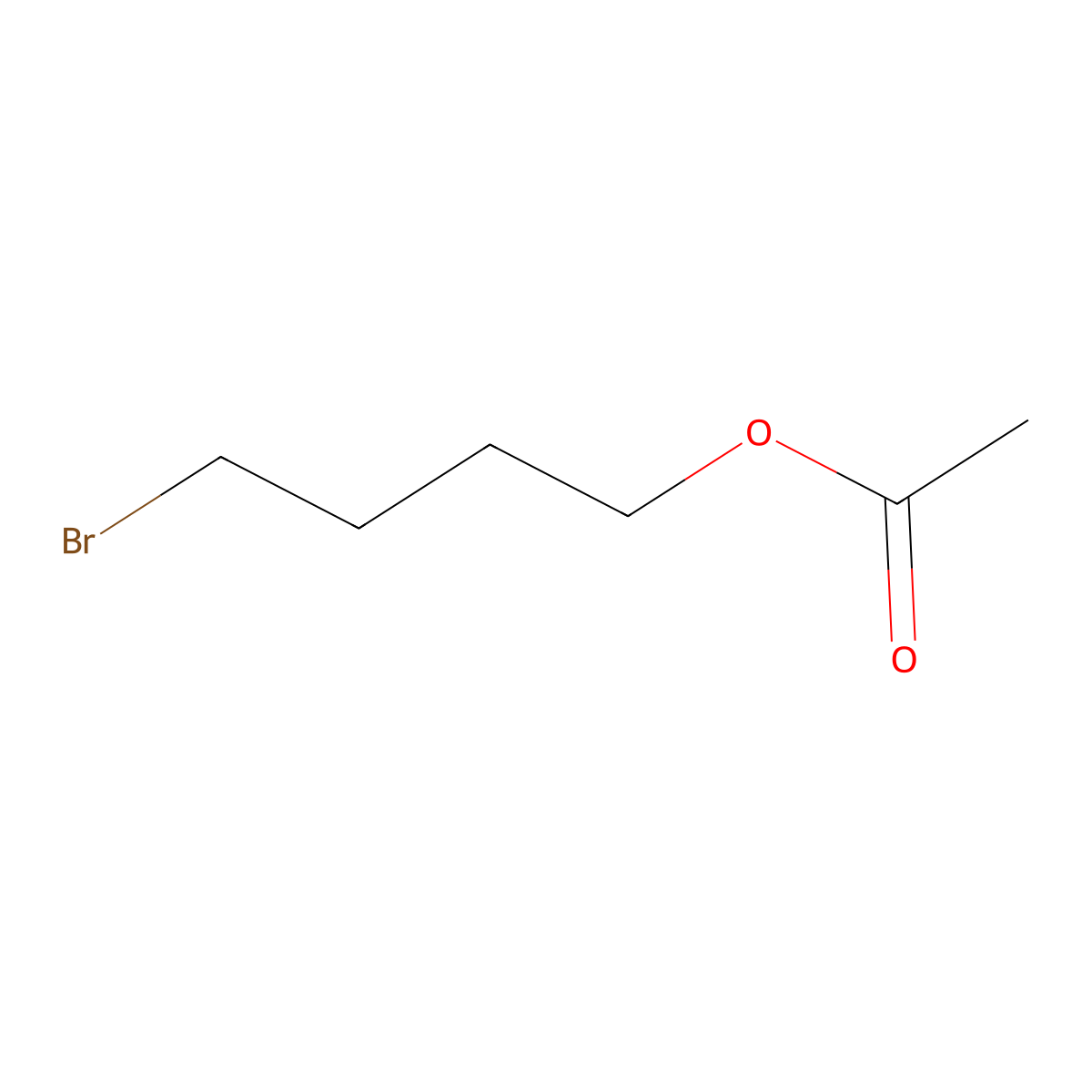 1-Butanol, 4-bromo-, 1-acetate molecular structure, CAS 4753-59-7