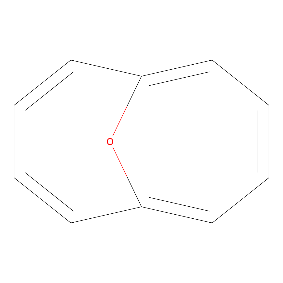 11-Oxabicyclo[4.4.1]undeca-1,3,5,7,9-pentaene molecular structure, CAS 4759-11-9