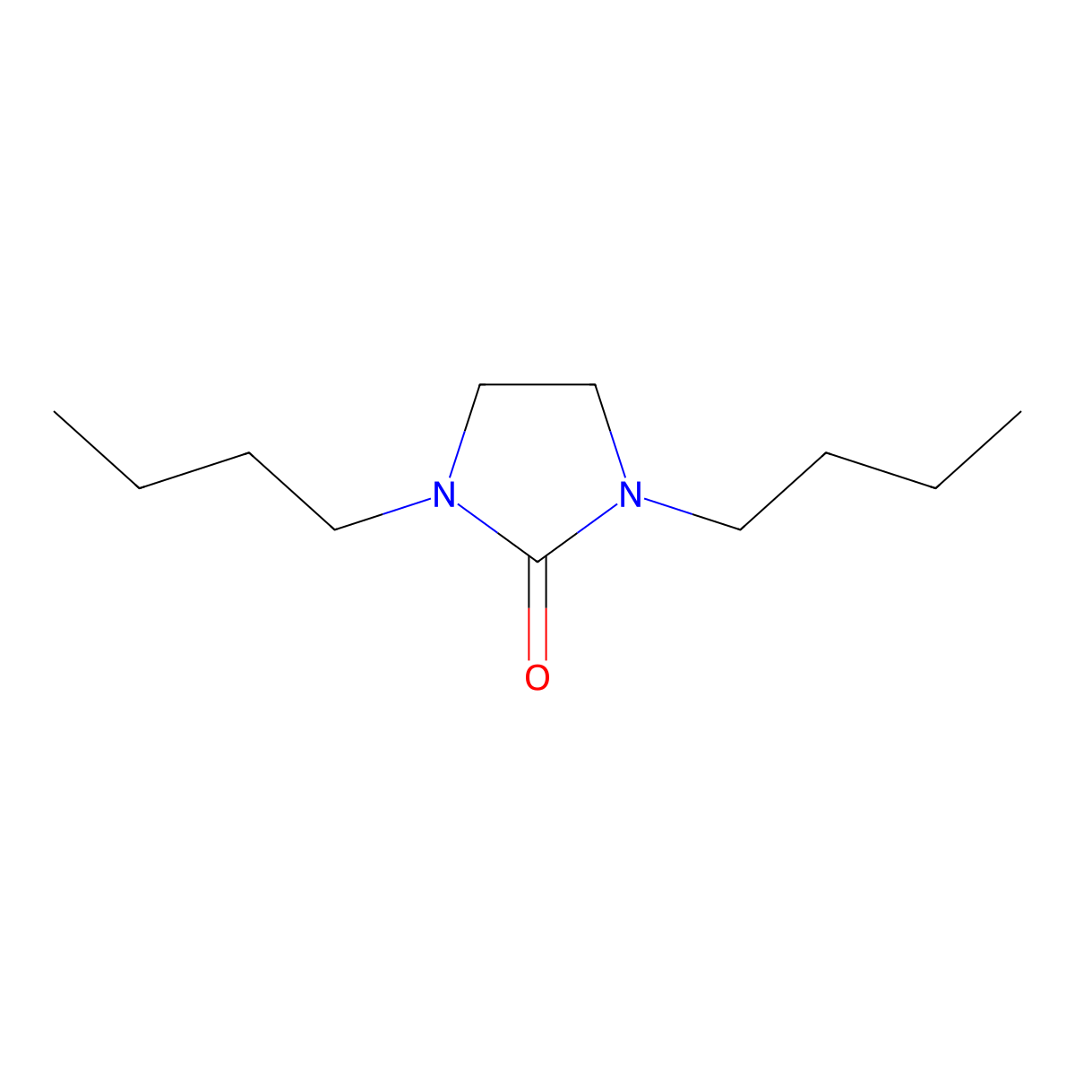 1,3-Dibutyl-2-imidazolidinone molecular structure, CAS 4761-09-5
