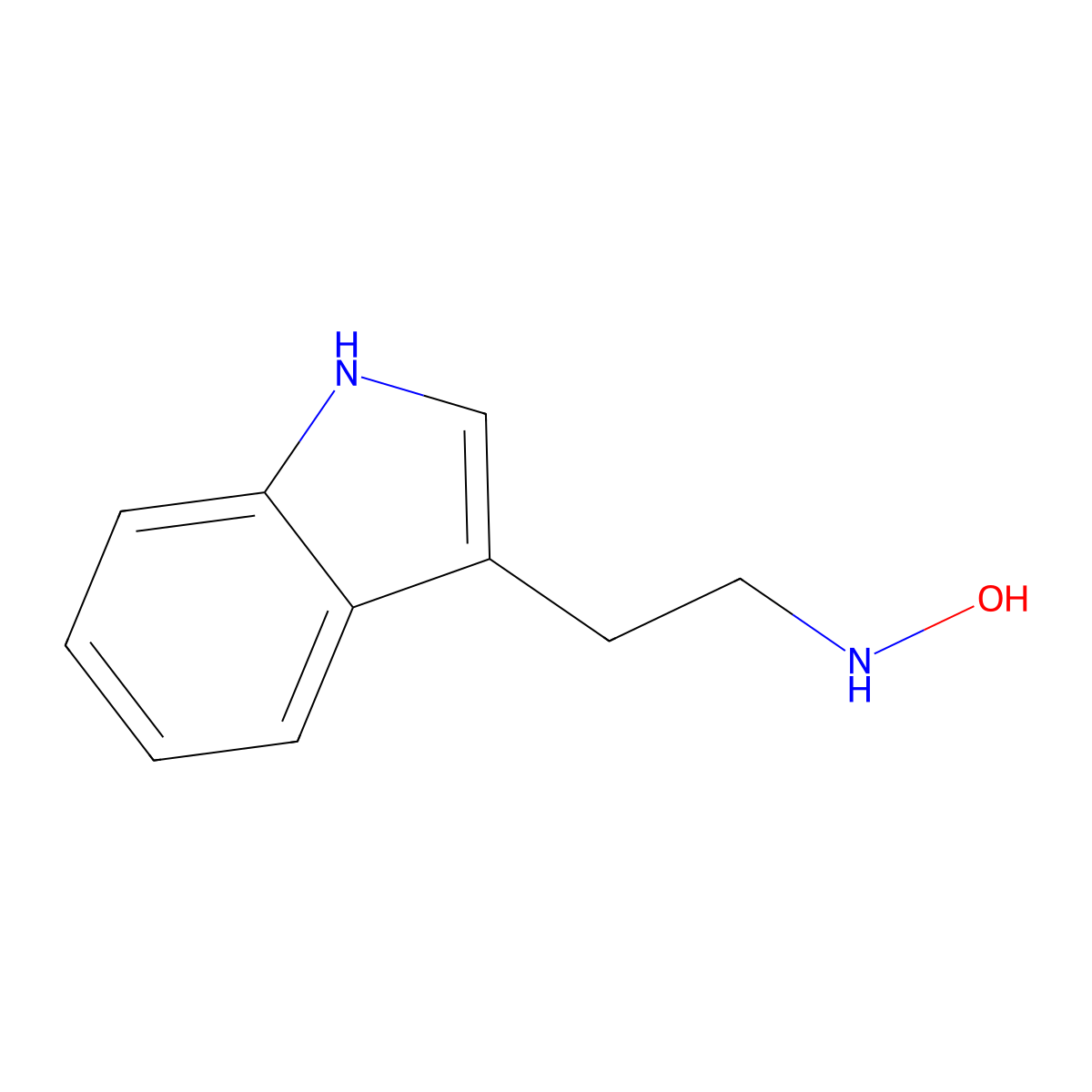 Hydroxytryptamine molecular structure, CAS 4761-34-6