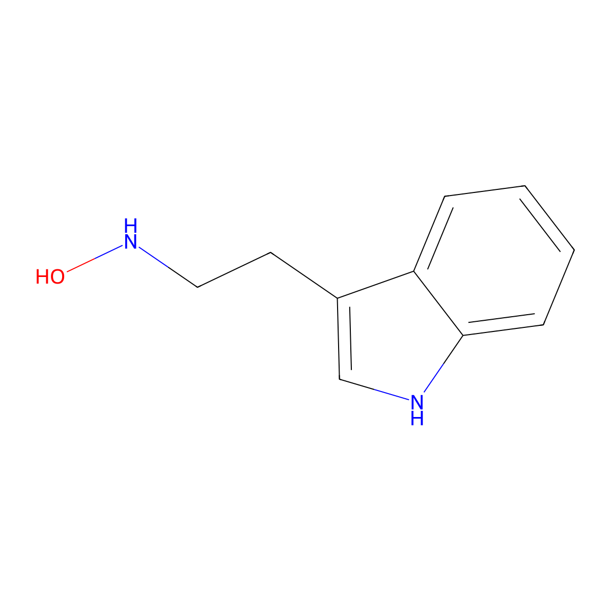 Hydroxytryptamine molecular structure, CAS 4761-34-6