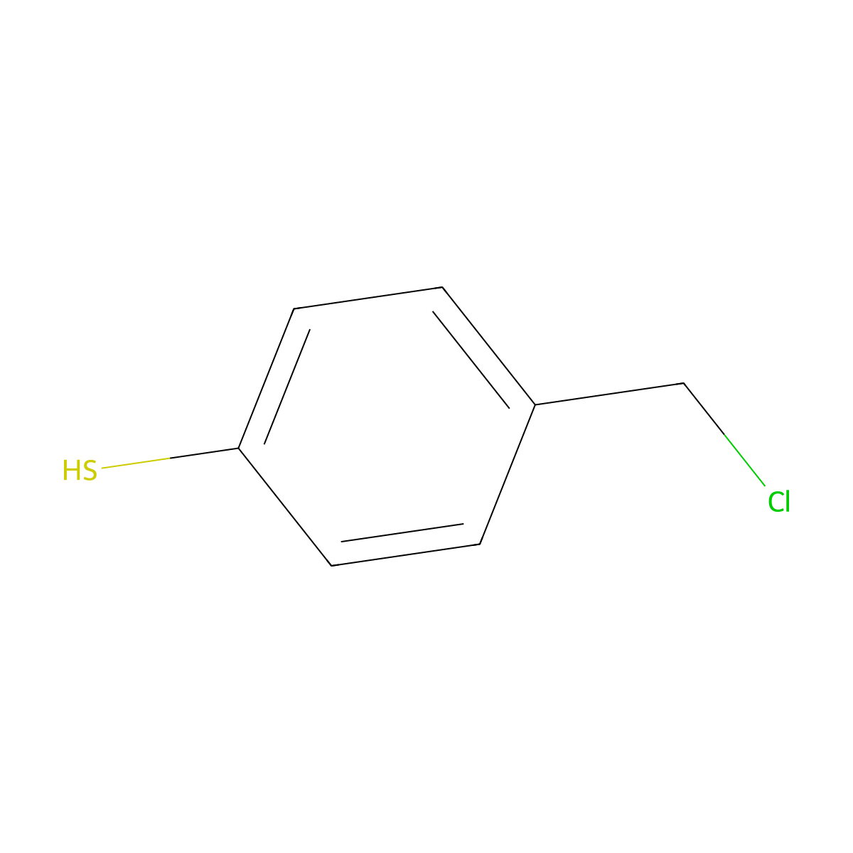 4-(Chloromethyl)benzene-1-thiol molecular structure, CAS 476158-19-7
