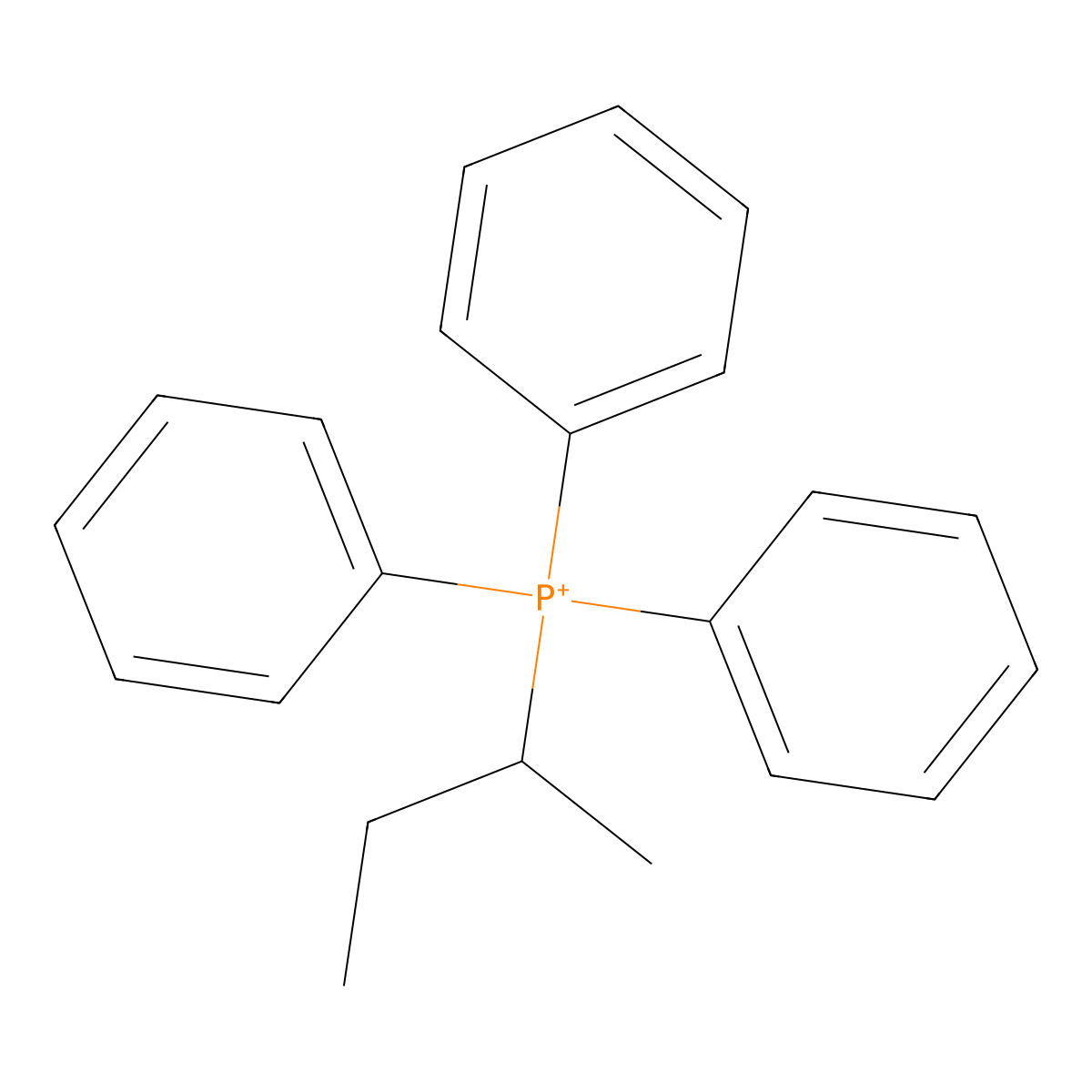 Sec-butyl(triphenyl)phosphorane molecular structure, CAS 4762-30-5