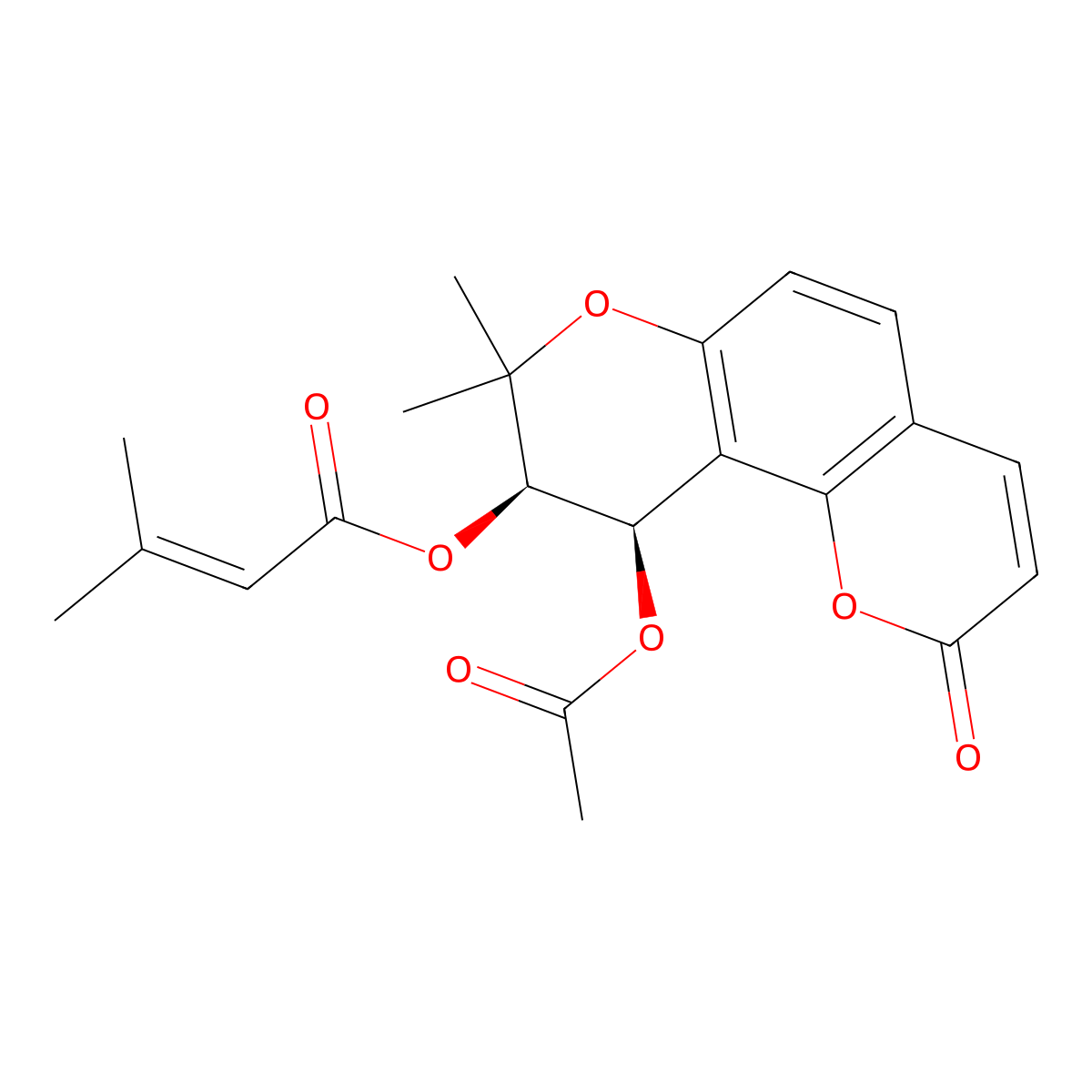 Samidin molecular structure, CAS 477-33-8