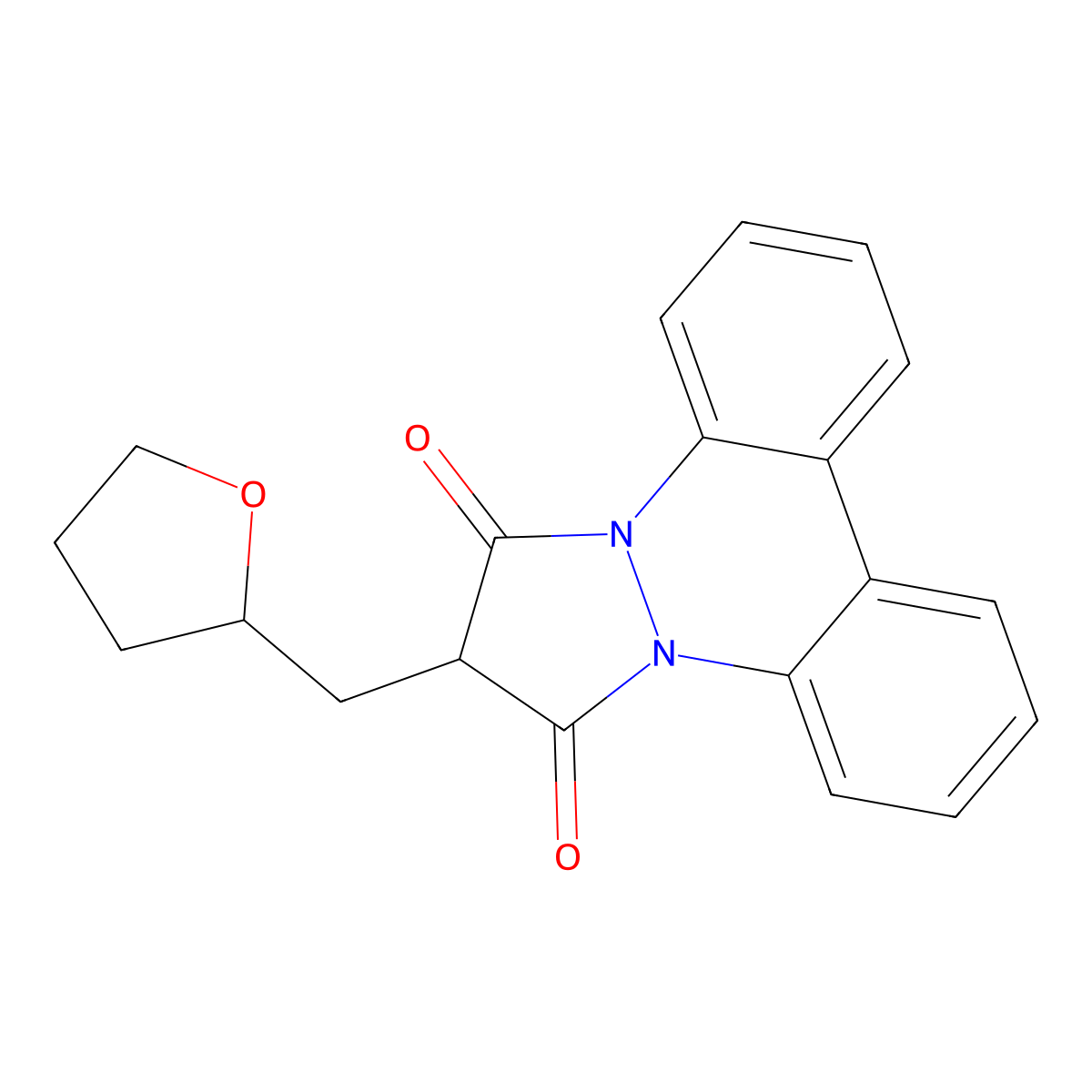 Cinnofuradione molecular structure, CAS 477-80-5