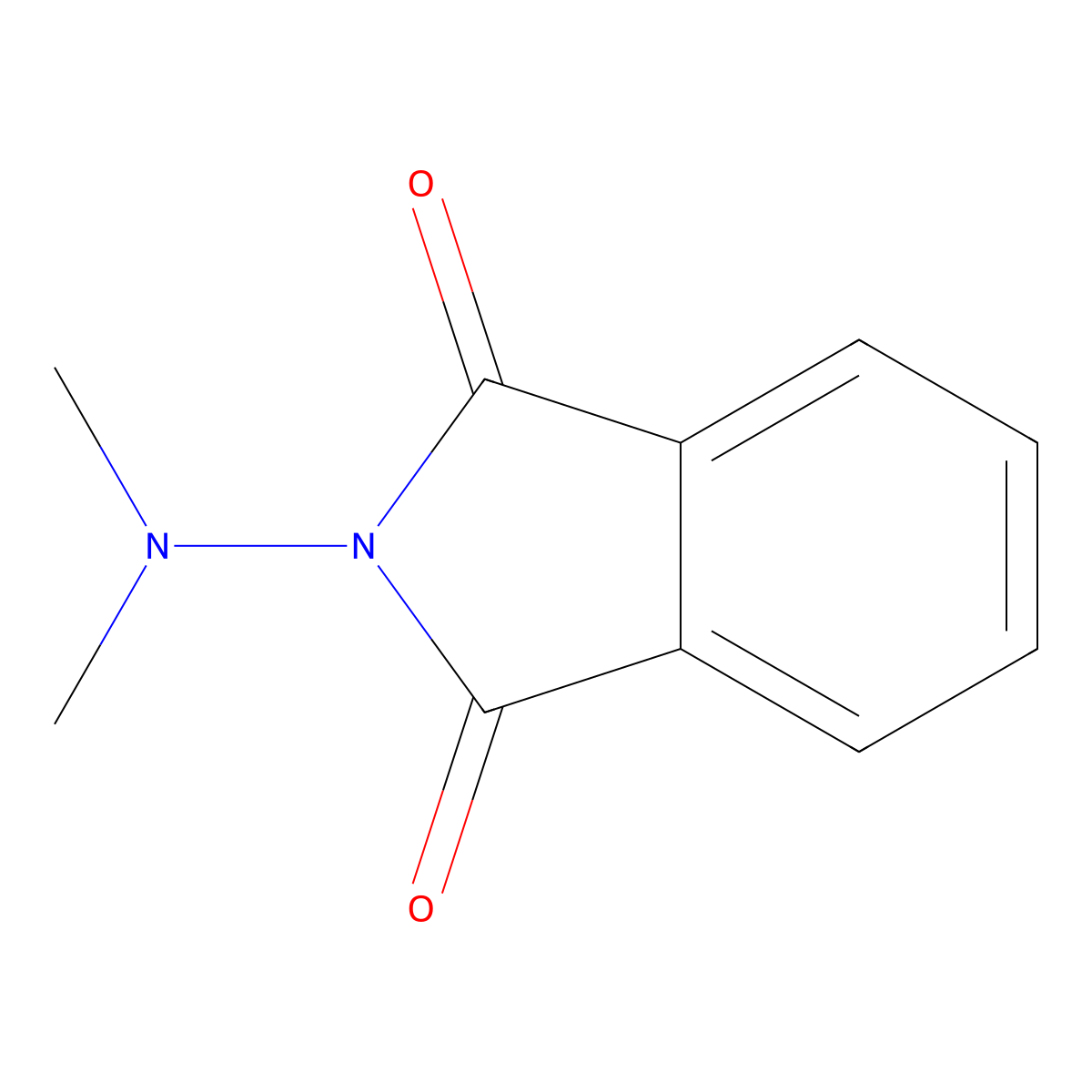 2-(Dimethylamino)isoindoline-1,3-dione molecular structure, CAS 4770-30-3