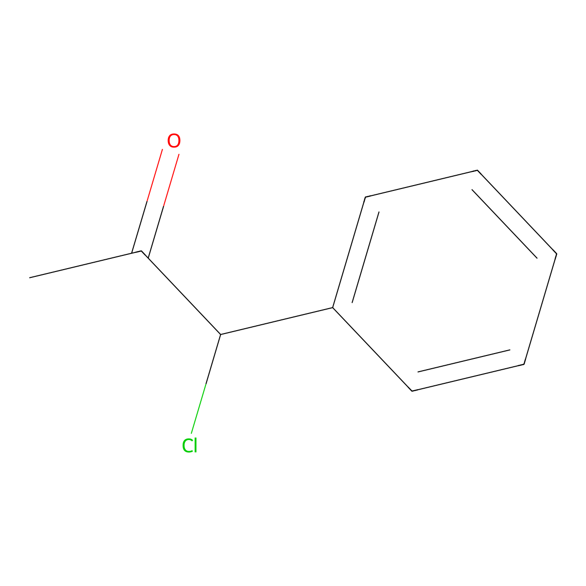 1-Chloro-1-phenyl-propan-2-one molecular structure, CAS 4773-35-7