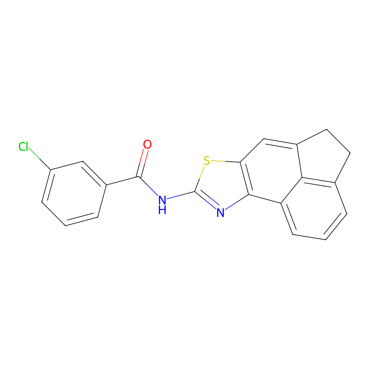 3-chloro-N-{5-thia-3-azatetracyclo[6.6.1.0^{2,6}.0^{11,15}]pentadeca-1(15),2(6),3,7,11,13-hexaen-4-yl}benzamide molecular structure, CAS 477325-66-9