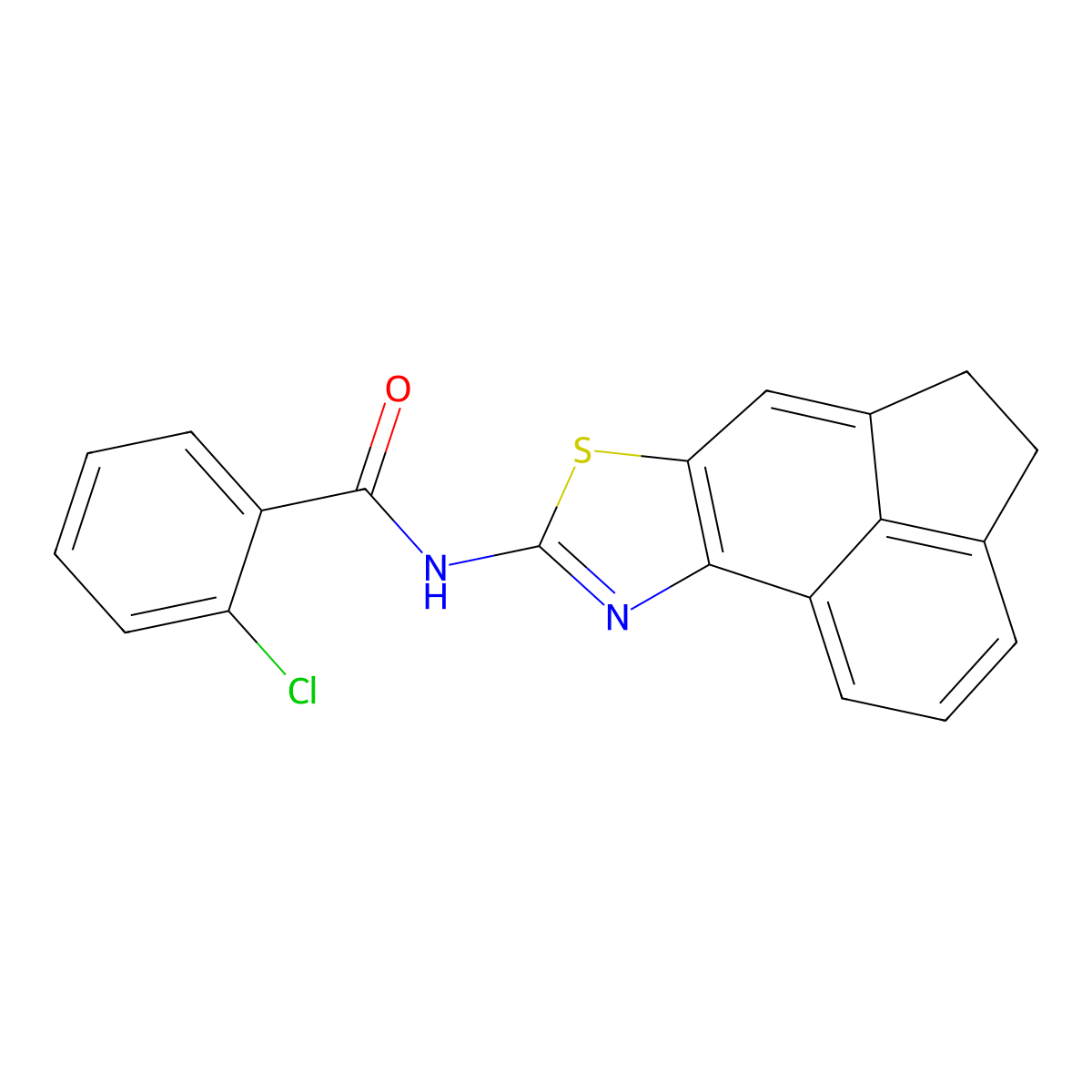 2-chloro-N-{5-thia-3-azatetracyclo[6.6.1.0^{2,6}.0^{11,15}]pentadeca-1(15),2(6),3,7,11,13-hexaen-4-yl}benzamide molecular structure, CAS 477325-67-0