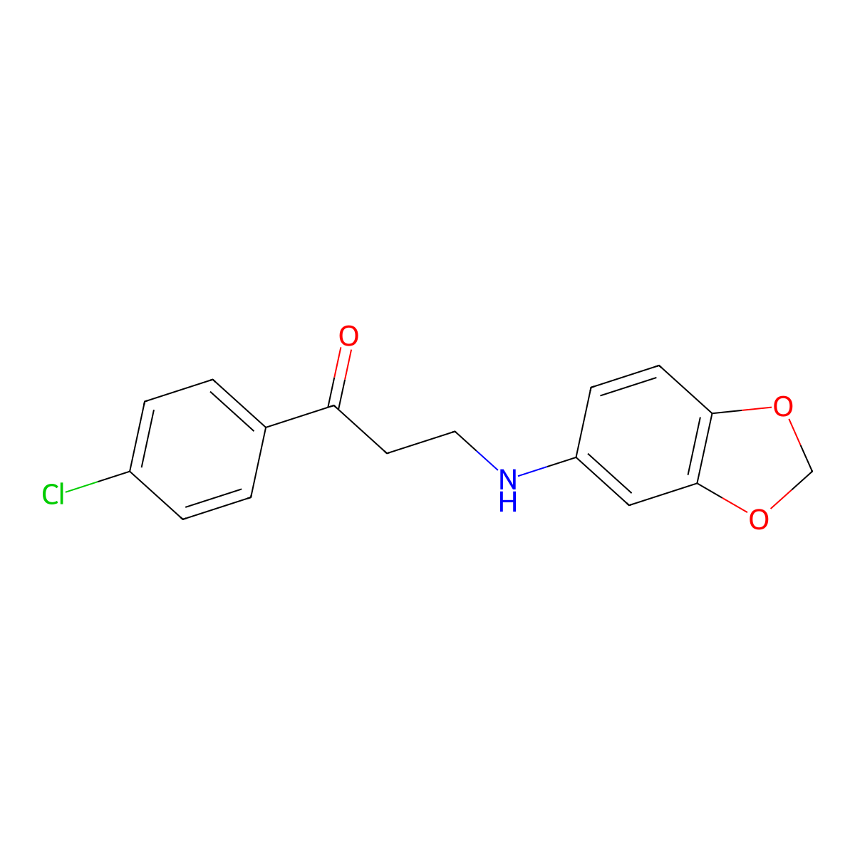 3-(1,3-Benzodioxol-5-ylamino)-1-(4-chlorophenyl)-1-propanone molecular structure, CAS 477333-87-2