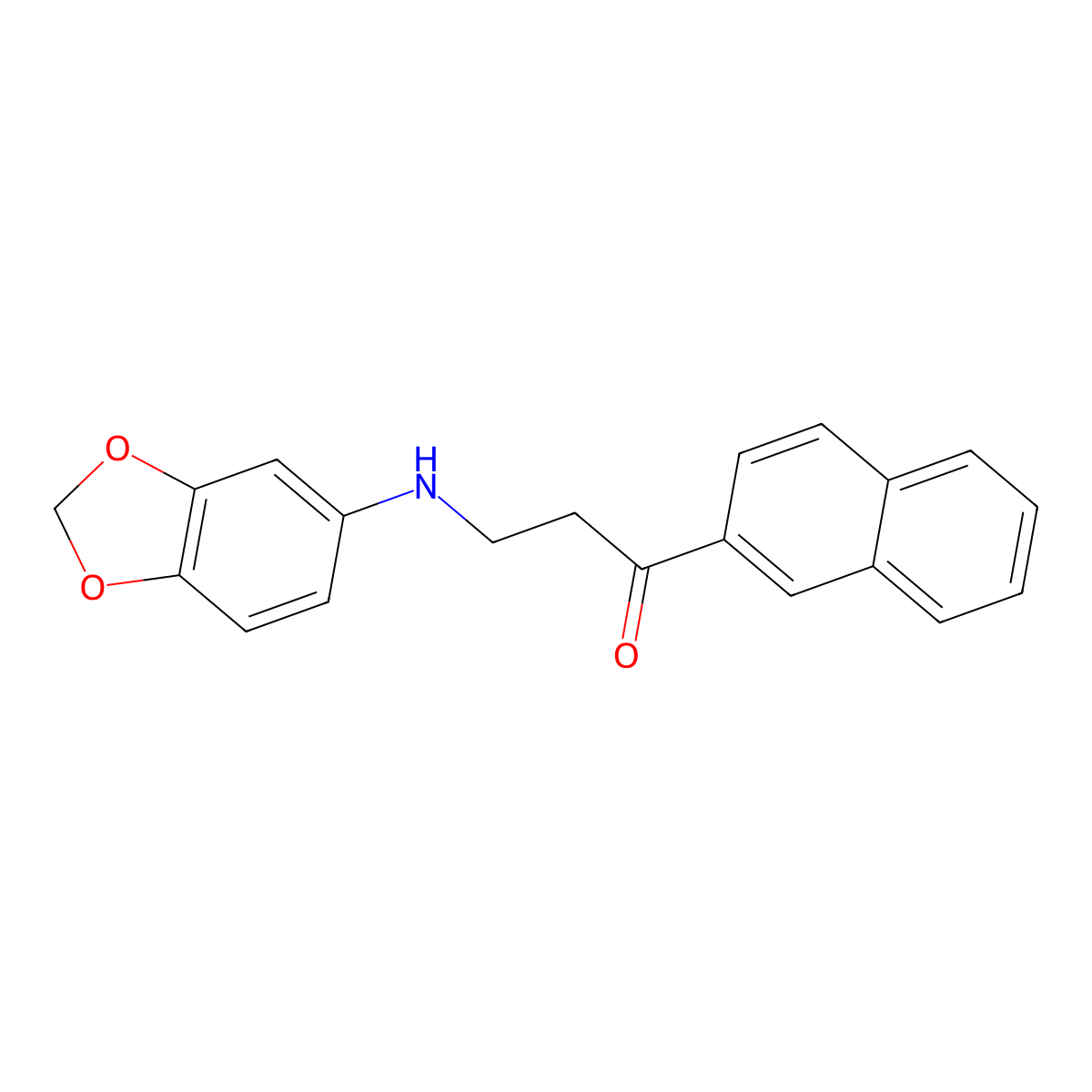 3-(1,3-Benzodioxol-5-ylamino)-1-(2-naphthyl)-1-propanone molecular structure, CAS 477333-91-8