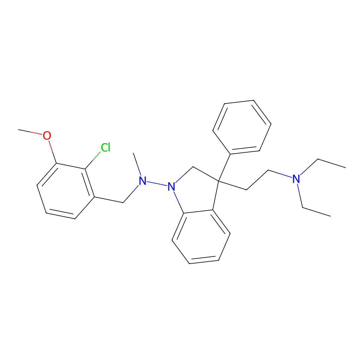 CI 750 molecular structure, CAS 47739-68-4