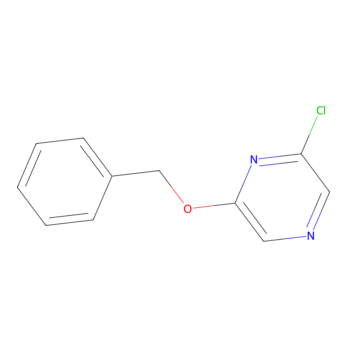 2-(Benzyloxy)-6-chloropyrazine molecular structure, CAS 4774-18-9