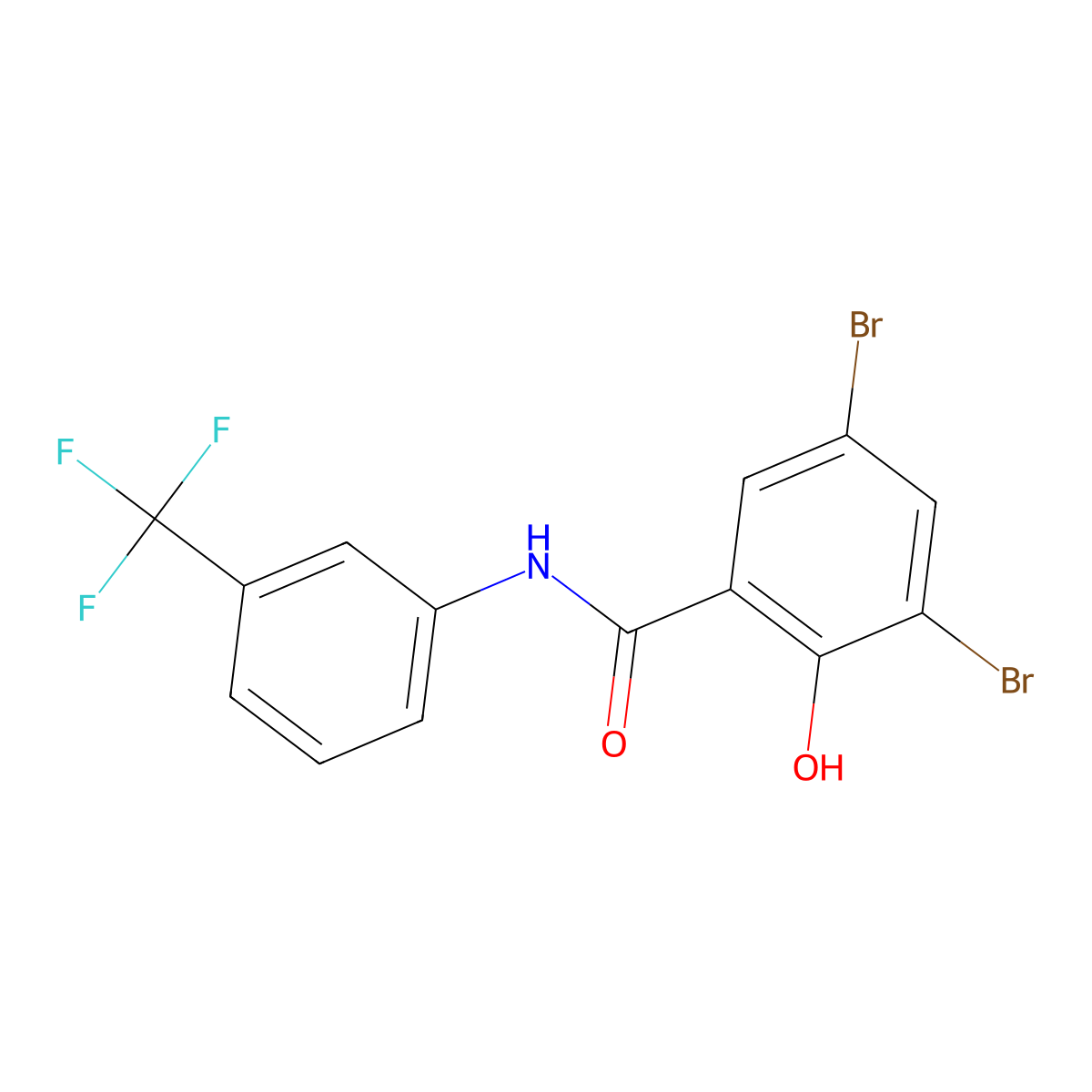 Fluorophene molecular structure, CAS 4776-06-1