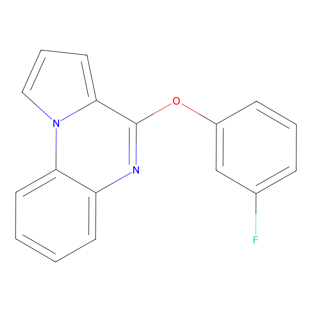 4-(3-Fluorophenoxy)pyrrolo[1,2-a]quinoxaline molecular structure, CAS 477886-71-8