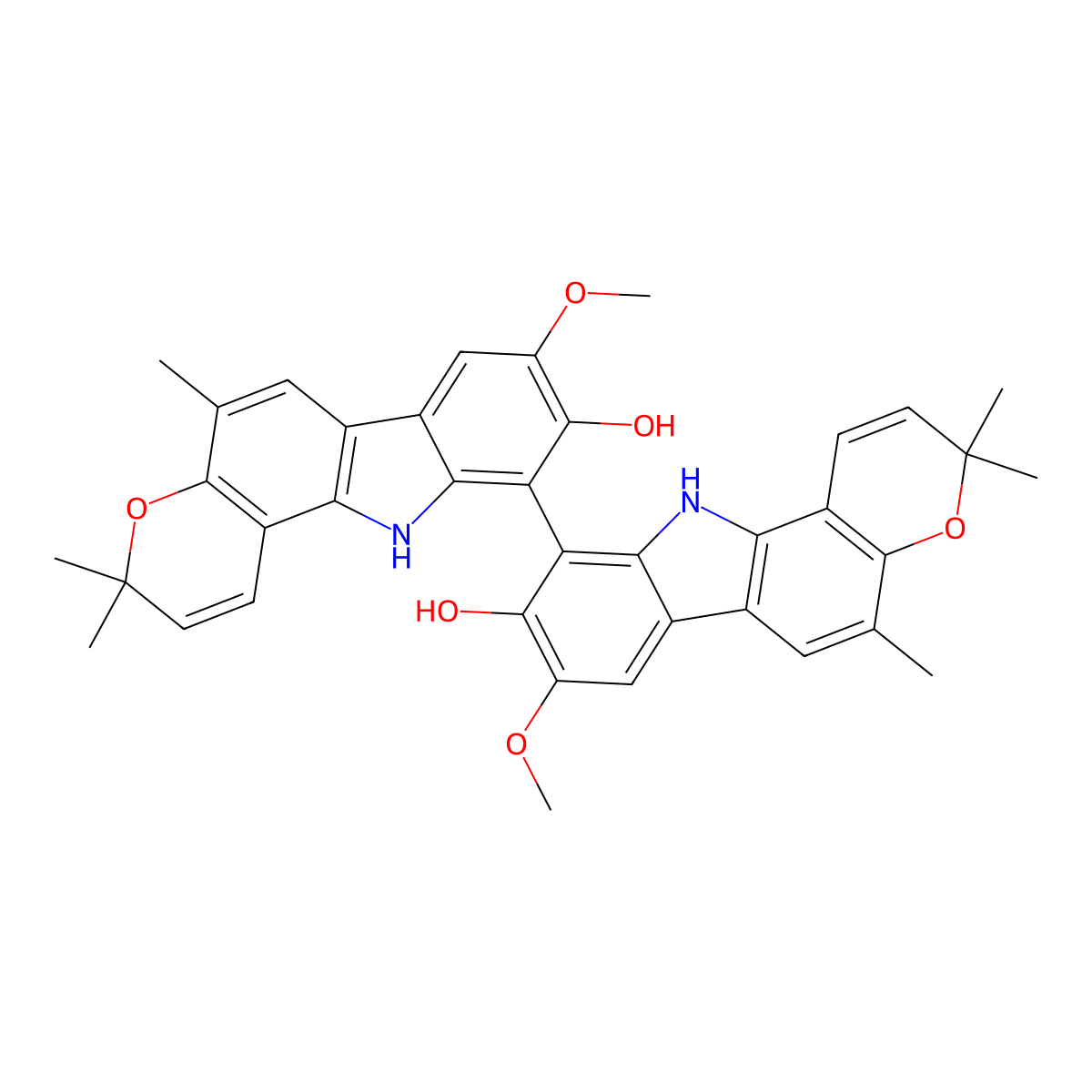 8,8''-Biskoenigine molecular structure, CAS 477890-82-7