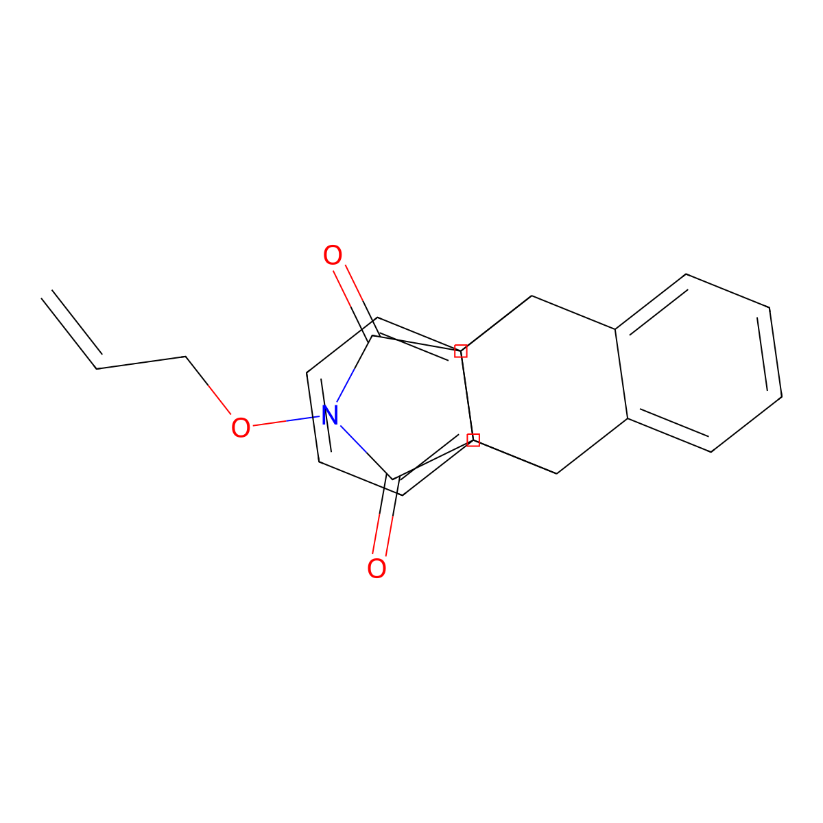 17-(Allyloxy)-17-azapentacyclo[6.6.5.0~2,7~.0~9,14~.0~15,19~]nonadeca-2(7),3,5,9(14),10,12-hexaene-16,18-dione molecular structure, CAS 478029-55-9