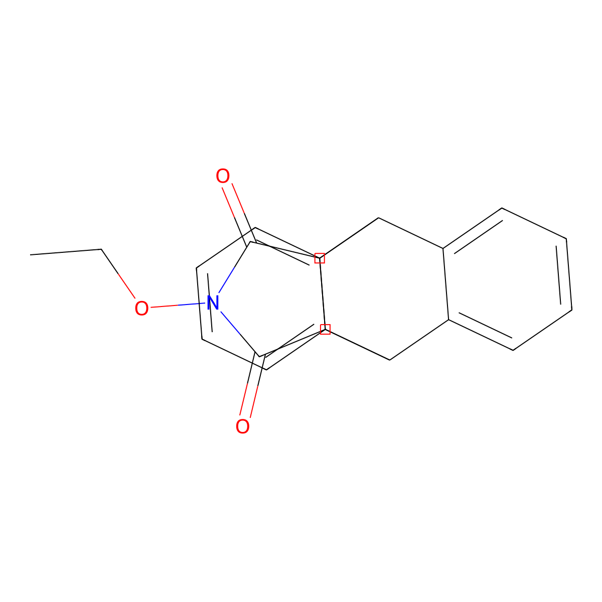 17-Ethoxy-17-azapentacyclo[6.6.5.0^{2,7}.0^{9,14}.0^{15,19}]nonadeca-2(7),3,5,9(14),10,12-hexaene-16,18-dione molecular structure, CAS 478029-56-0