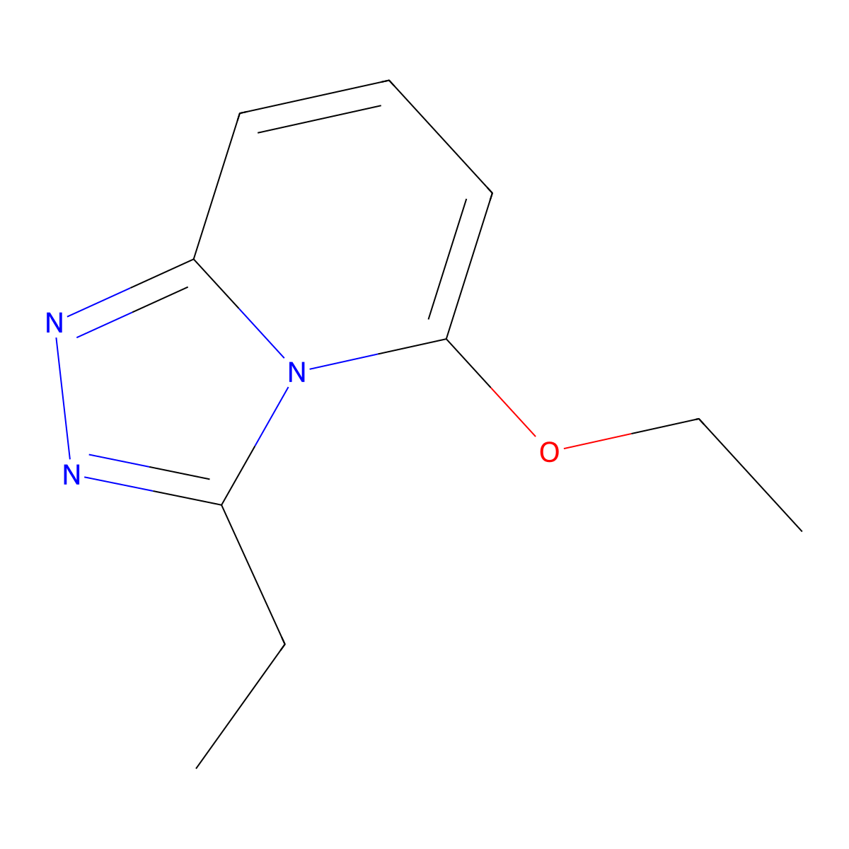 5-Ethoxy-3-ethyl-[1,2,4]triazolo[4,3-a]pyridine molecular structure, CAS 478063-99-9