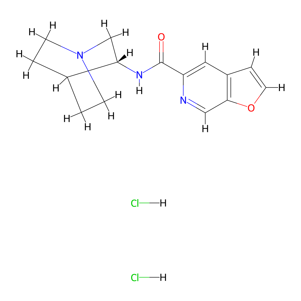 PHA-543613 Dihydrochloride molecular structure, CAS 478148-58-2